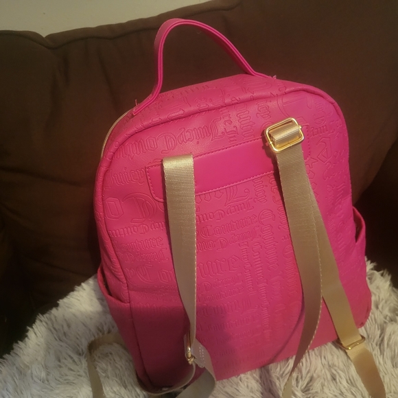 Juicy Couture Raspberry Large Backpack - Picture 3 of 4